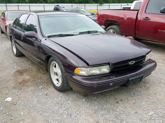 1G1BL52P1SR121196 - 1995 CHEVROLET CAPRICE / BURGUNDY photo 1