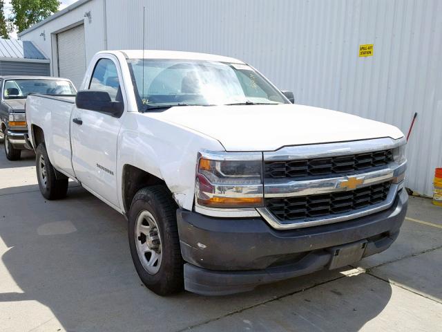 1GCNCNEH2GZ216284 - 2016 CHEVROLET SILVERADO WHITE photo 1