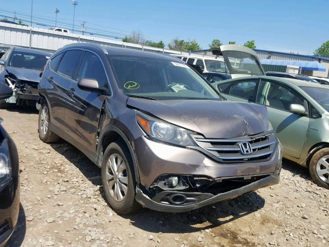 5J6RM4H75DL083217 - 2013 HONDA CR-V EXL SILVER photo 1