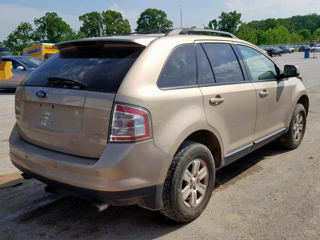 2FMDK39C97BA45212 - 2007 FORD EDGE SEL P TAN photo 4