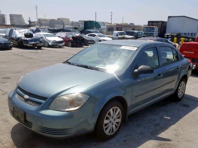 1G1AB5F59A7218745 - 2010 CHEVROLET COBALT LS TURQUOISE photo 2