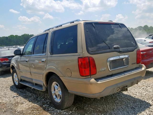 5LMPU28L2XLJ13303 - 1999 LINCOLN NAVIGATOR TAN photo 3