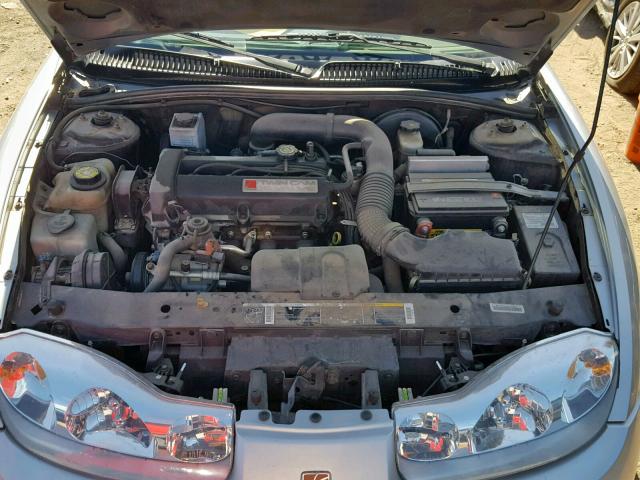 1G8ZY12762Z169528 - 2002 SATURN SC2 SILVER photo 7