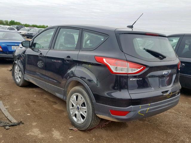 1FMCU0F78EUB57390 - 2014 FORD ESCAPE S BLACK photo 3