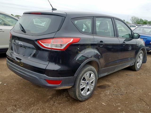 1FMCU0F78EUB57390 - 2014 FORD ESCAPE S BLACK photo 4