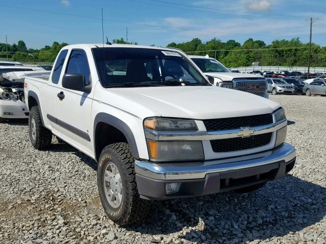 1GCDT39E688200113 - 2008 CHEVROLET COLORADO L WHITE photo 1