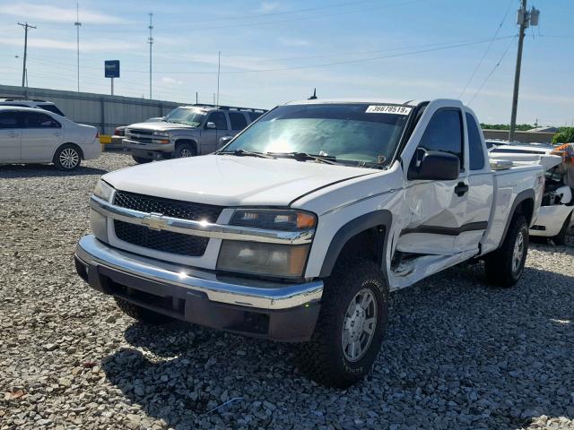 1GCDT39E688200113 - 2008 CHEVROLET COLORADO L WHITE photo 2