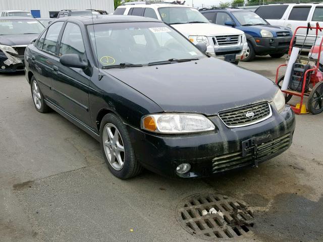 3N1BB51D81L120993 - 2001 NISSAN SENTRA SE BLACK photo 1