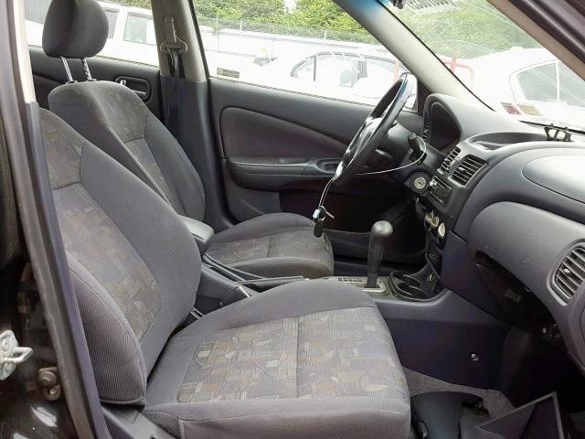 3N1BB51D81L120993 - 2001 NISSAN SENTRA SE BLACK photo 5