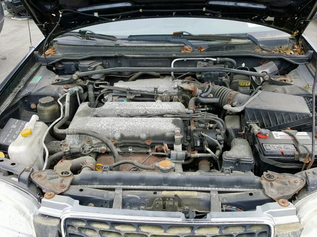 3N1BB51D81L120993 - 2001 NISSAN SENTRA SE BLACK photo 7