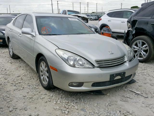 JTHBF30G320079171 - 2002 LEXUS ES 300 SILVER photo 1