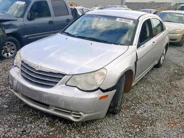 1C3CC4FB8AN134820 - 2010 CHRYSLER SEBRING TO SILVER photo 2