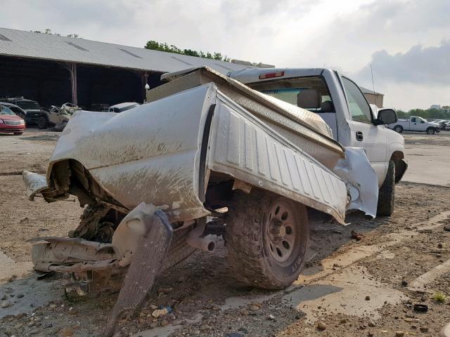 3GCEK14V06G247597 - 2006 CHEVROLET SILVERADO WHITE photo 4