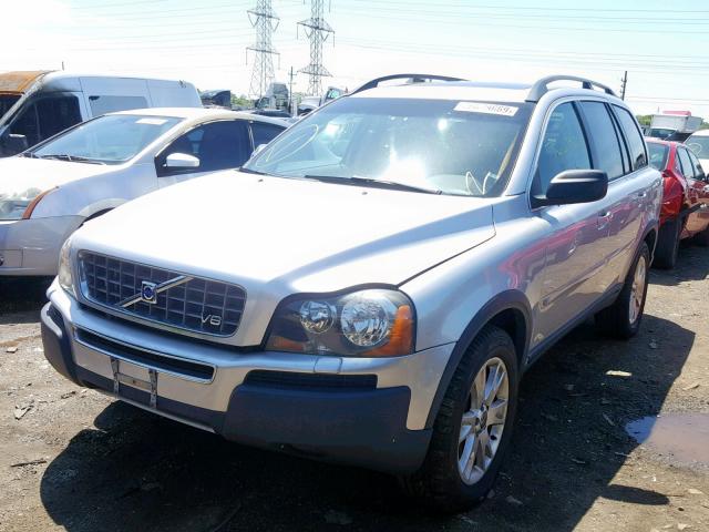 YV4CZ852X61255797 - 2006 VOLVO XC90 V8 SILVER photo 2