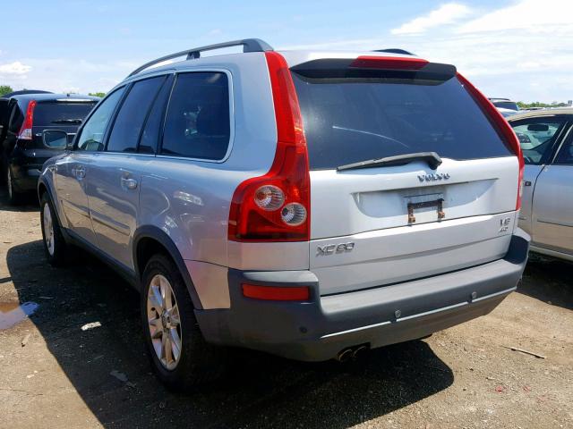 YV4CZ852X61255797 - 2006 VOLVO XC90 V8 SILVER photo 3