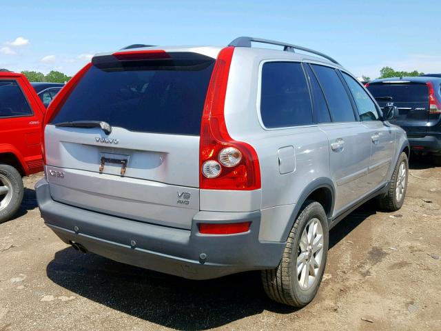 YV4CZ852X61255797 - 2006 VOLVO XC90 V8 SILVER photo 4