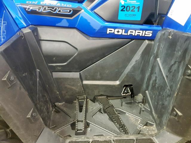 4XASXE850HA637551 - 2017 POLARIS SPORTSMAN BLUE photo 5