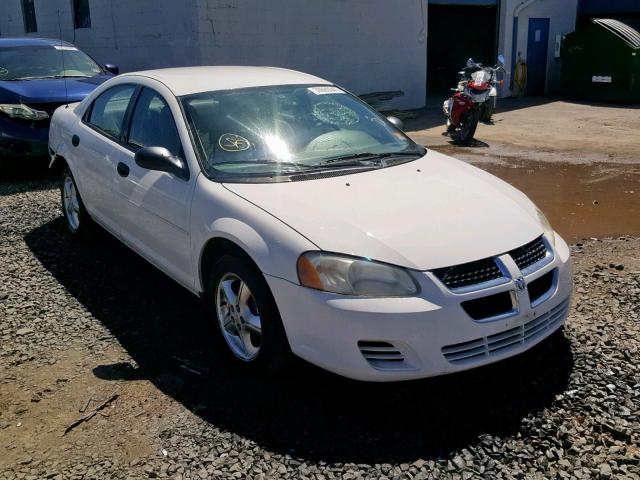 1B3EL36X34N370095 - 2004 DODGE STRATUS SE WHITE photo 1