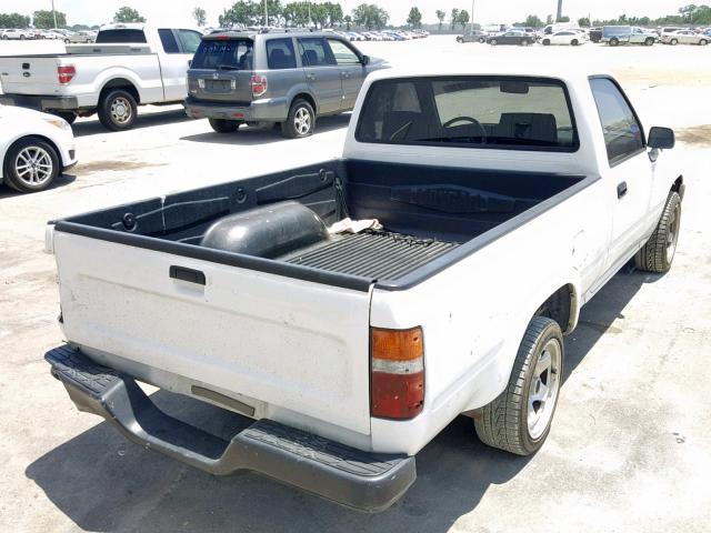 4TARN81A0PZ084949 - 1993 TOYOTA PICKUP 1/2 WHITE photo 4