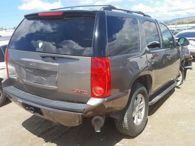 1GKS1AE09BR127496 - 2011 GMC YUKON SLE BROWN photo 4