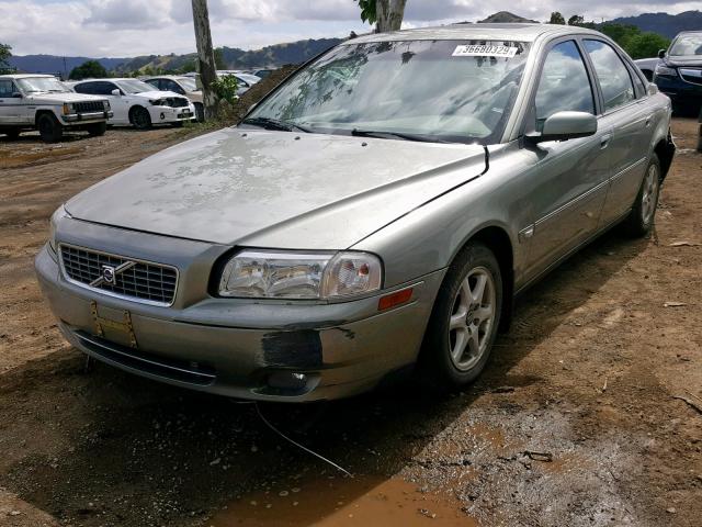 YV1TS592061446607 - 2006 VOLVO S80 2.5T BEIGE photo 2