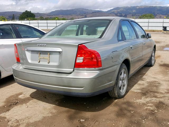 YV1TS592061446607 - 2006 VOLVO S80 2.5T BEIGE photo 4