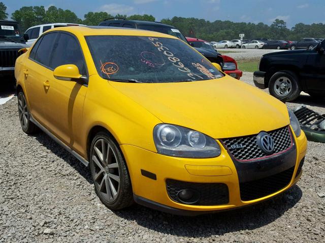 3VWWJ71K57M174702 - 2007 VOLKSWAGEN JETTA GLI YELLOW photo 1