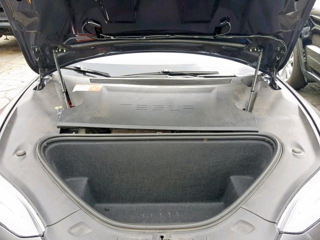 5YJSA1E24JF248387 - 2018 TESLA MODEL S رمادي صورة 7
