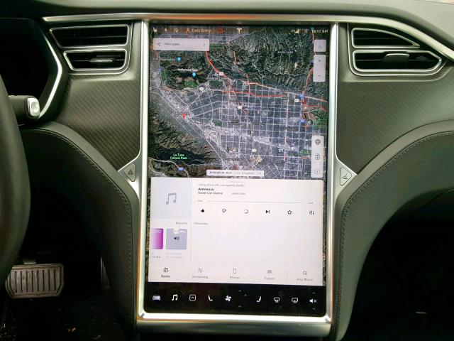 5YJSA1E24JF248387 - 2018 TESLA MODEL S رمادي صورة 9