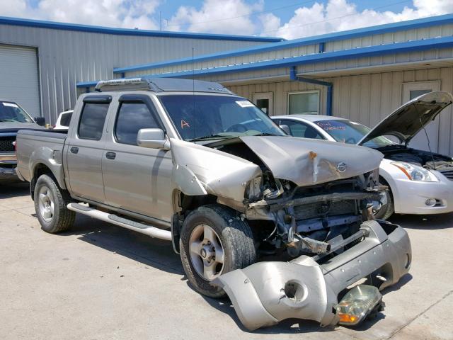 1N6ED27T12C363556 - 2002 NISSAN FRONTIER C GRAY photo 1