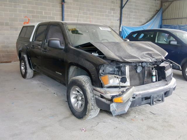 1GCCS136548219721 - 2004 CHEVROLET COLORADO BLACK photo 1