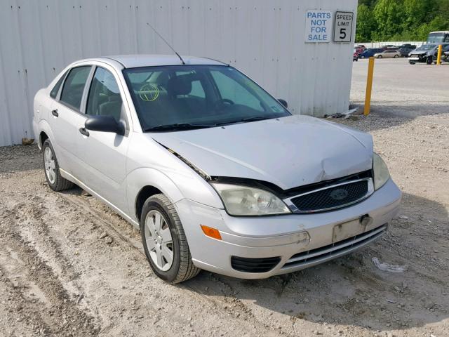 1FAFP34NX7W278821 - 2007 FORD FOCUS ZX4 SILVER photo 1