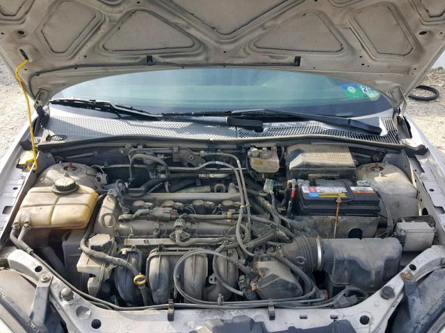 1FAFP34NX7W278821 - 2007 FORD FOCUS ZX4 SILVER photo 7