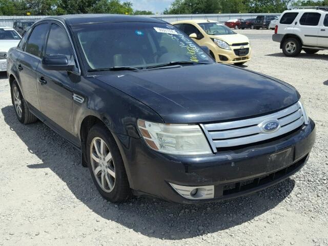 1FAHP24W18G176489 - 2008 FORD TAURUS SEL BLACK photo 1