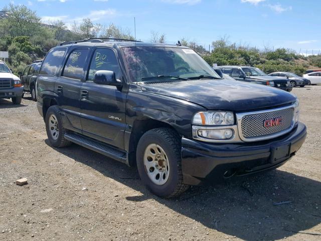 1GKEK63U26J122853 - 2006 GMC YUKON DENA BLACK photo 1