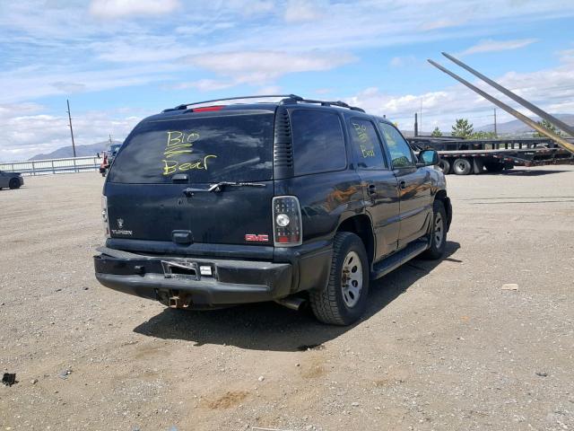 1GKEK63U26J122853 - 2006 GMC YUKON DENA BLACK photo 4