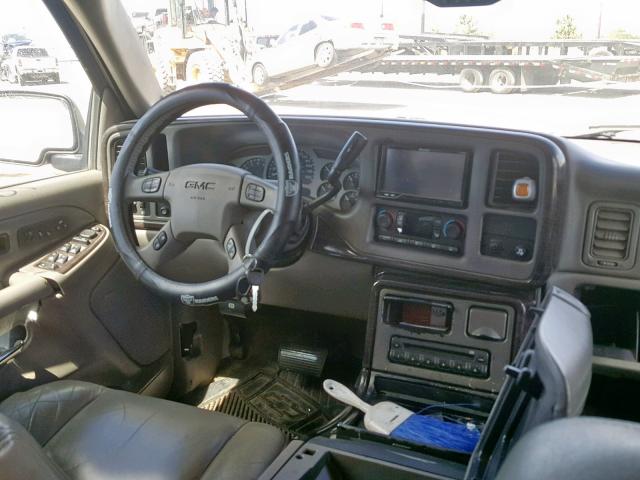 1GKEK63U26J122853 - 2006 GMC YUKON DENA BLACK photo 9