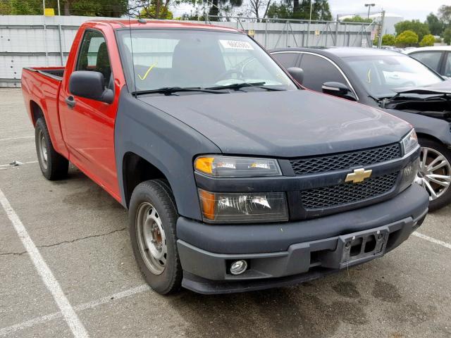 1GCCSBFE8C8160591 - 2012 CHEVROLET COLORADO RED photo 1