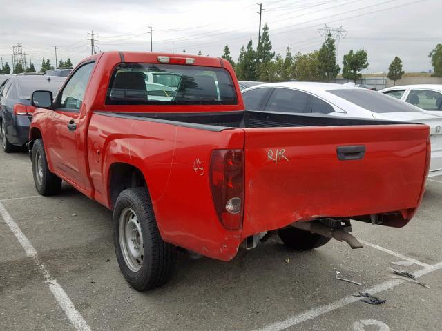 1GCCSBFE8C8160591 - 2012 CHEVROLET COLORADO RED photo 3