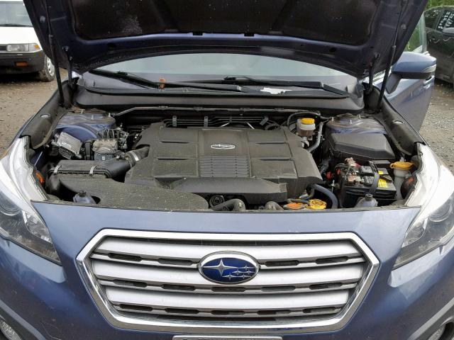 4S4BSENC3F3232808 - 2015 SUBARU OUTBACK 3. BLUE photo 7