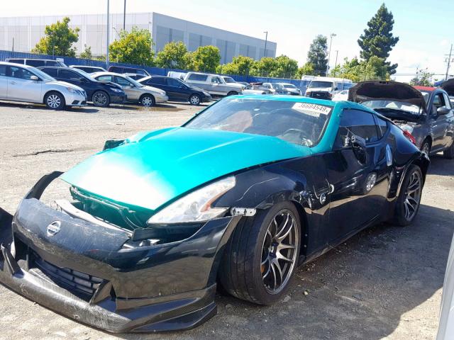 JN1AZ4EH2CM565043 - 2012 NISSAN 370Z BASE BLACK photo 2