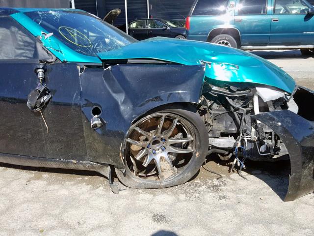 JN1AZ4EH2CM565043 - 2012 NISSAN 370Z BASE BLACK photo 9