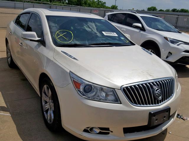 1G4GH5G37DF305112 - 2013 BUICK LACROSSE P WHITE photo 1