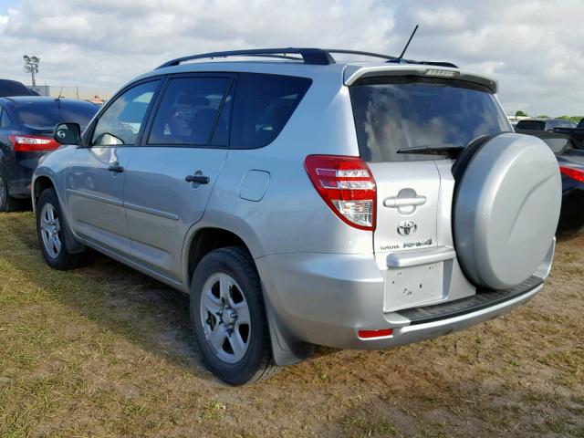 2T3ZF33V29W006714 - 2009 TOYOTA RAV4 银色 照片 3