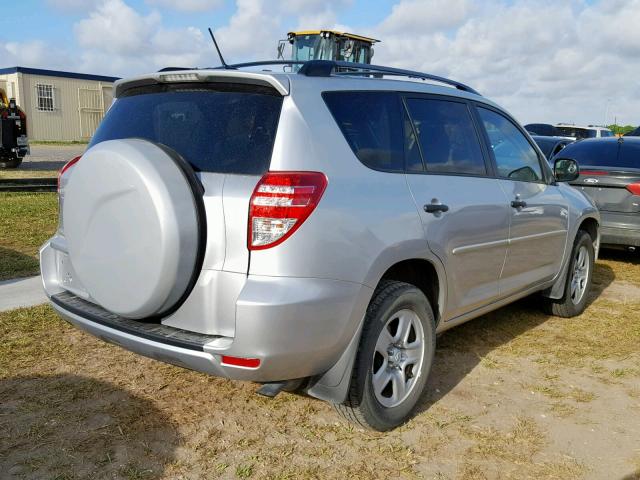 2T3ZF33V29W006714 - 2009 TOYOTA RAV4 银色 照片 4