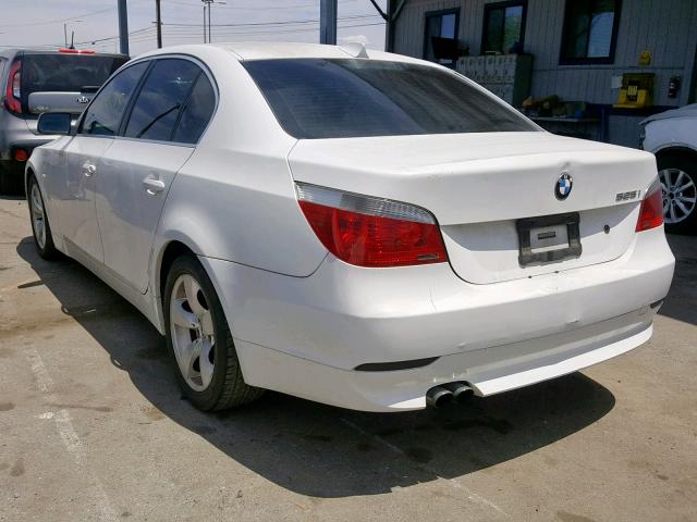 WBANA53544B173924 - 2004 BMW 525 I WHITE photo 3