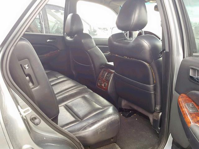 2HNYD18891H509955 - 2001 ACURA MDX TOURIN GRAY photo 6