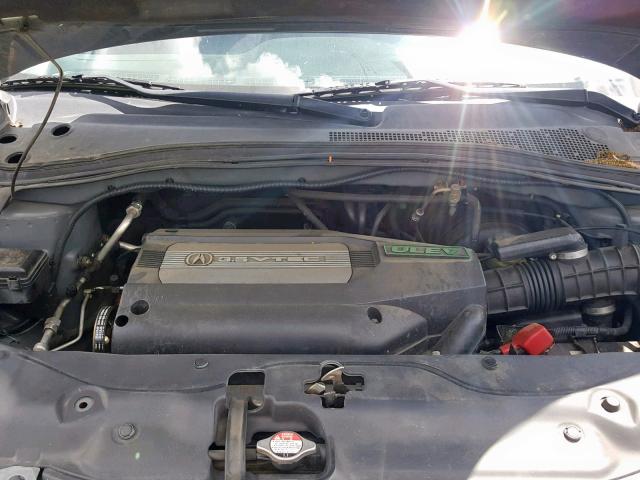 2HNYD18891H509955 - 2001 ACURA MDX TOURIN GRAY photo 7