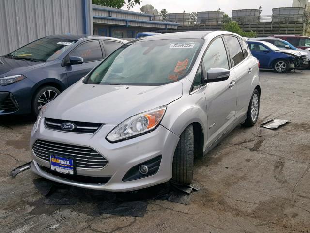 1FADP5BU2GL102103 - 2016 FORD C-MAX SEL SILVER photo 2