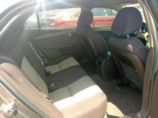 1G1ZC5E09CF118000 - 2012 CHEVROLET MALIBU 1LT 金色 照片 6